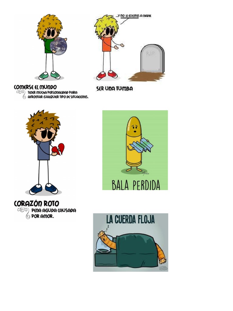 Ejemplos de Viñetas Con Lenguaje Figurado | PDF