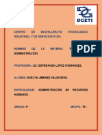 Temas de Administración. Tercer Parcial PDF