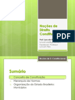 MÃ D. II - Lyncoln - NoÃ Ã Es de Direito Constitucional para Vereadores - TCEES