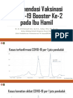 Rekomendasi Booster Ke-2 COVID-19 Bumil - Dr. Dr. M Alamsyah Aziz, Sp.O.G