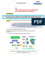 Obtenemos Información Sobre La Población de Nuestro País Usando Gráficos Estadísticos