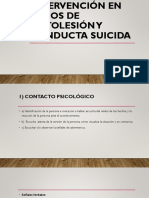 Intervención en Casos de Autolesión y Conducta Suicida