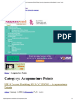 Acupuncture Points - Acupuncture School Online - Learning Acupuncture and Moxibustion Courses Online