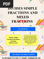 MATH 6 - Q1 - W3 - Divides Simple Fractins and Mixed Fractions2