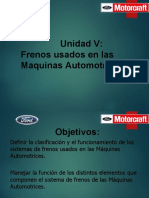 Frenos de las máquinas automotrices