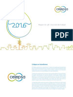 Celepsa - Reporte de Sostenibilidad 2016