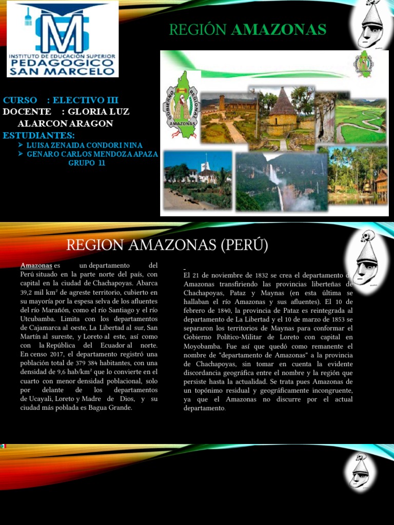 Region Amazonas. | PDF | Ciencias de la Tierra | Geografía Física