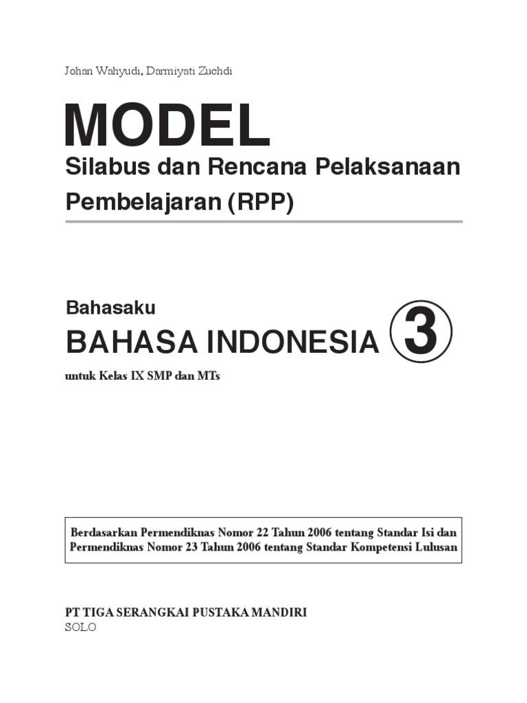 Silabus Bahasa Indonesia Smp Semester Ganjil : Silabus Bahasa Indonesia Kelas 9 Smp Mts K13 Revisi 2018 Websiteedukasi Com : Text of silabus sem ganjil.