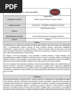 Plano Itinerário Formativo PCL - Gabriela