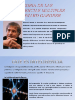 Teoria de Las Inteligencias Multiples de Howard Gardner