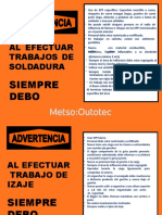 Letreros de Advertencia