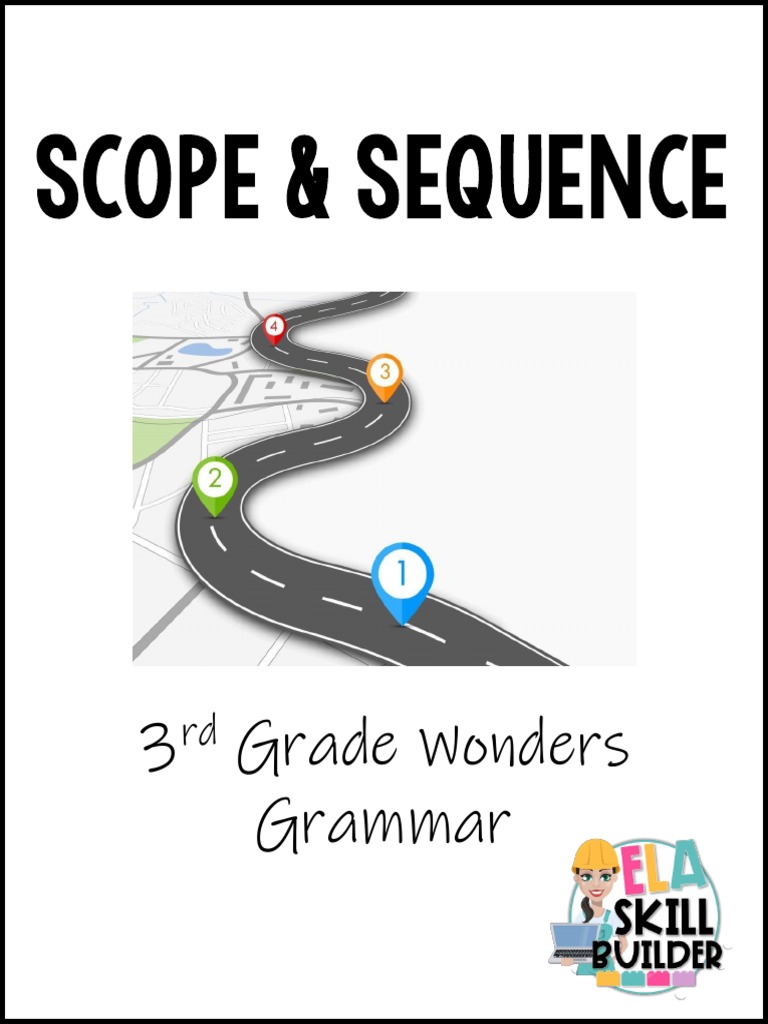 Scope sequence 3 grade wonders grammar pdf