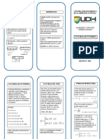 Triptico de Matematica