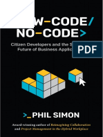 Table of Contents: Low-Code/No-Code
