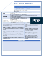 Informática 3° Grado - Trimestre 1 - Secuencia 4