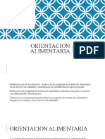 Orientación Alimentaria