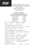 Form Two Cost Accounting