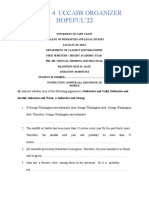 Critical Thinking Quiz on Reasoning Patterns and Experimental Techniques