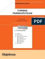 Formas Farmacéuticas