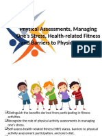 Physical Assessments Managing Ones Stress Health Related