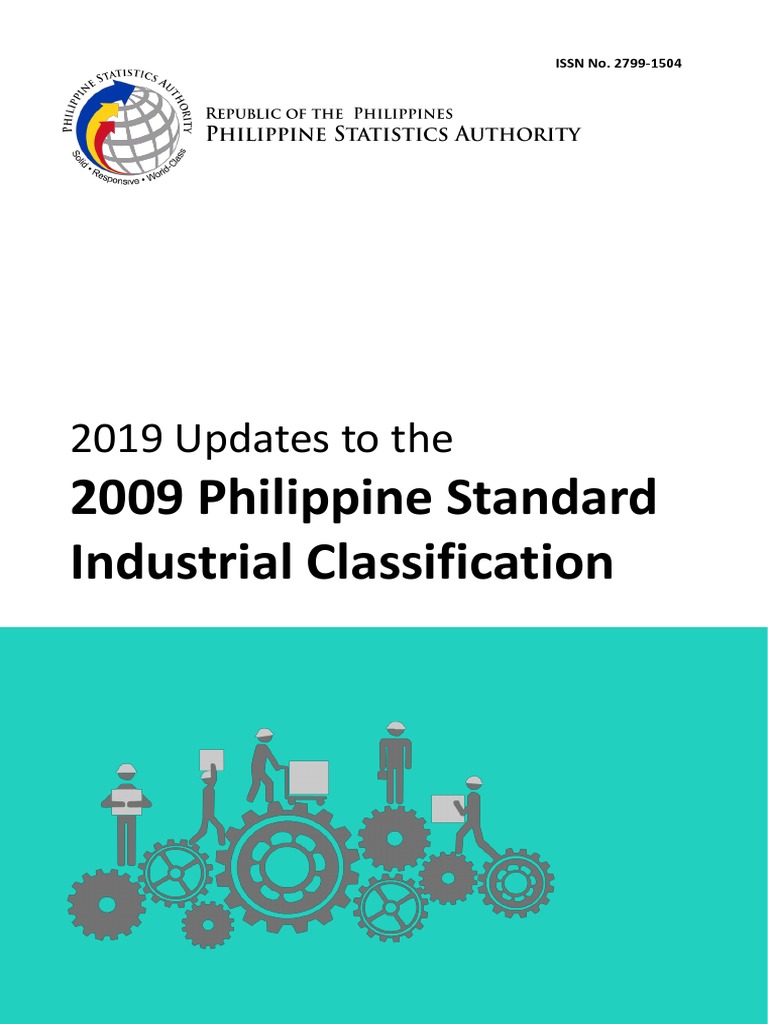 2019 Updates To The 2009 PSIC-Apr082022 | PDF | Vegetables | Cocoa Bean