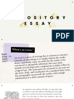 Introducing the Expository Essay