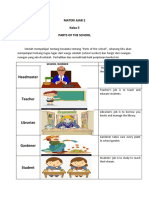 Materi Ajar Parts of Tthe School 2