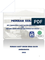 Program K3 Staf Terintegrasi Dengan Program MFK