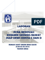 Laporan-Pcra Renovasi Keramik Lantai Ruang Rawat Inap Dewi Shinta C Dan D Rsu Bina Kasih