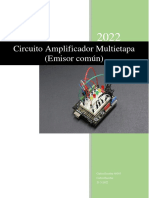 Circuito Amplificador Con Transistor Emisor Común Multietapa (Recuperado Automáticamente)