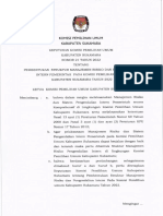 KPT NO 21 TAHUN 2022 Tentang Pembentukan Struktur Mmanajemen Resiko KPU Kabupaten Sukamara