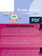 Group 3 Business Plan Fruity Scoops. Done