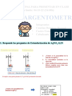 Argentometría Grupal