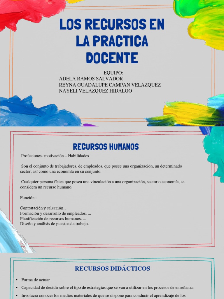 Recursos Didácticos en Ecología | PDF | Gestión de recursos humanos ...