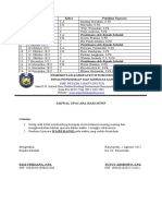 Jadwal Pembina Upacara