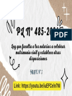 El Matrimonio en Sede Notarial Perú - PL #485-2021 - Grupo