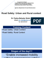 Safety For Urban and Rural Roads