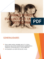 Examen Fisico y Evaluacon de La Dad Gestacional