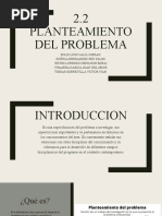 2.2 Planteamiento Del Problema