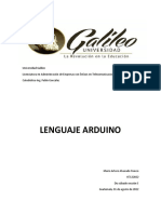 Lenguaje Arduino