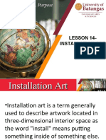 Lesson 14- Installation Art(5)
