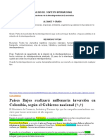 Dimensiones de La Interdependencia Económica