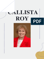 Articulo de CalLISta Roy