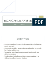 Técnicas de Anestesia