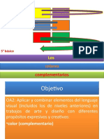 Colores complementarios en arte impresionista y puntillista