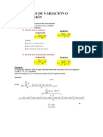 Medidas de Dispersión