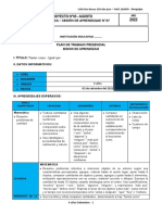 4 Años - Actividad Del Dia 02 de Setiembre