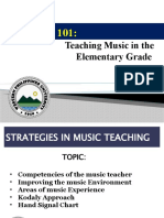 Teaching Music Strategies