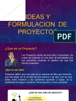 Ideas y Proyectos