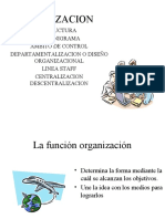 Funcionorganizacion